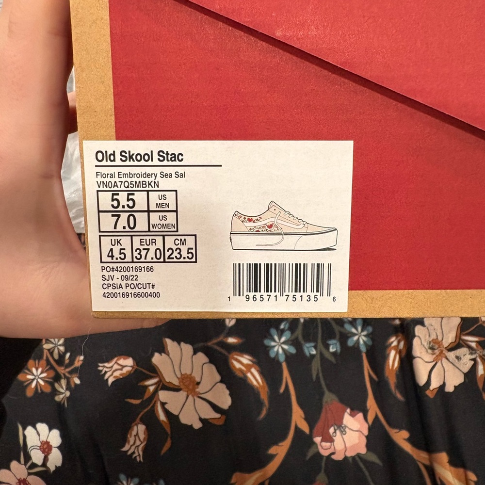 Vans embroidered stack form old skool - Picture 4 of 11
